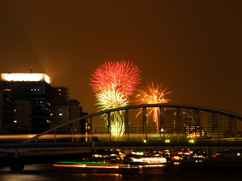 Sumidagawa Hanabi taikai(Fireworks Festival)