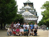 Osaka castle tour